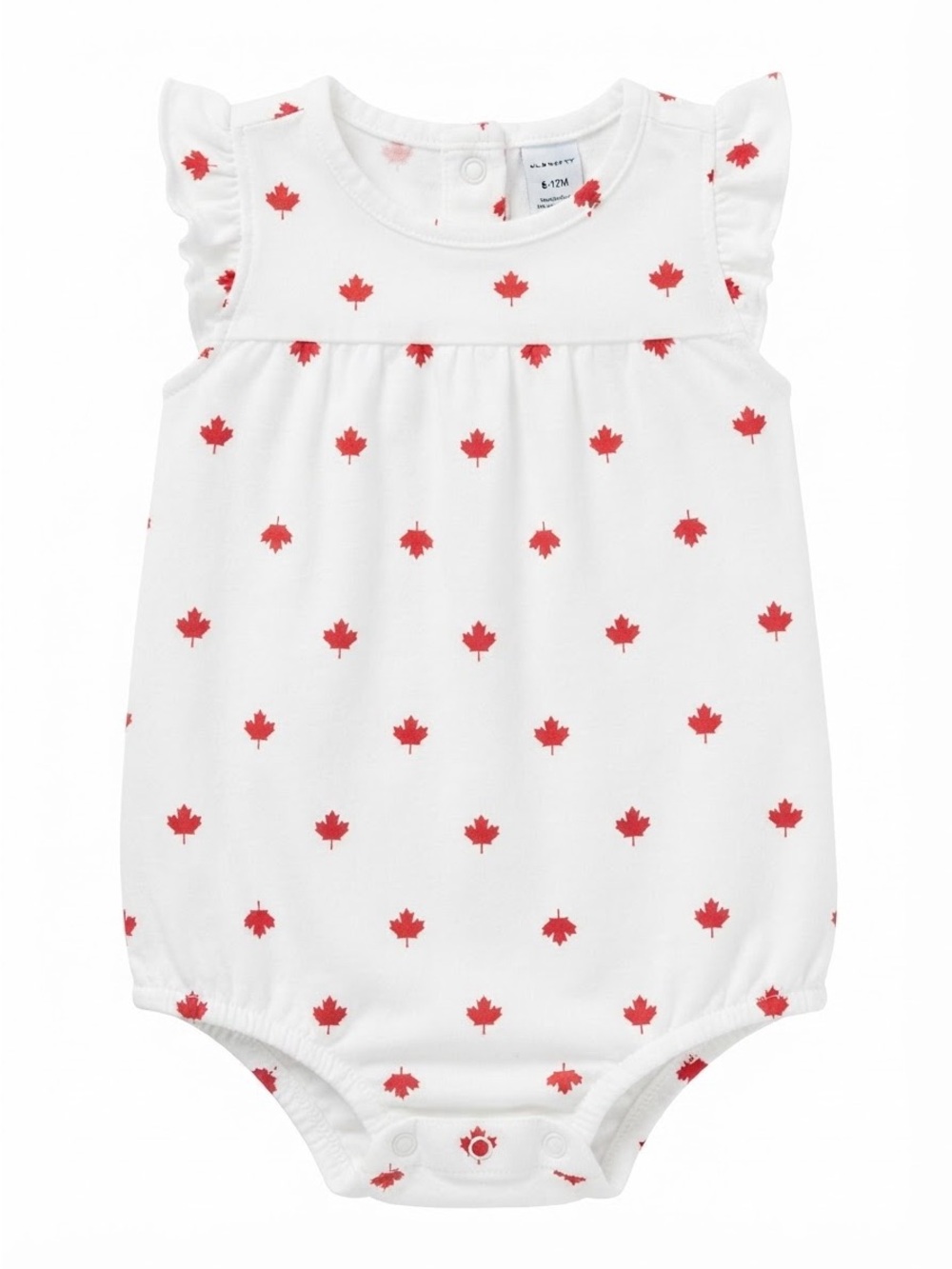 3/$20 Old Navy baby romper Maple Leafs 6-12M